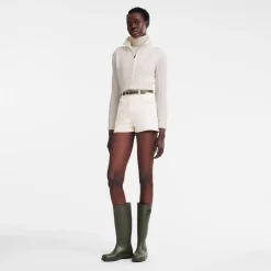 New Kort Vest Met Ritskraag Tops en Blouses|Tricotkleding