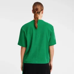 Outlet Korte Leren Top Tops en Blouses