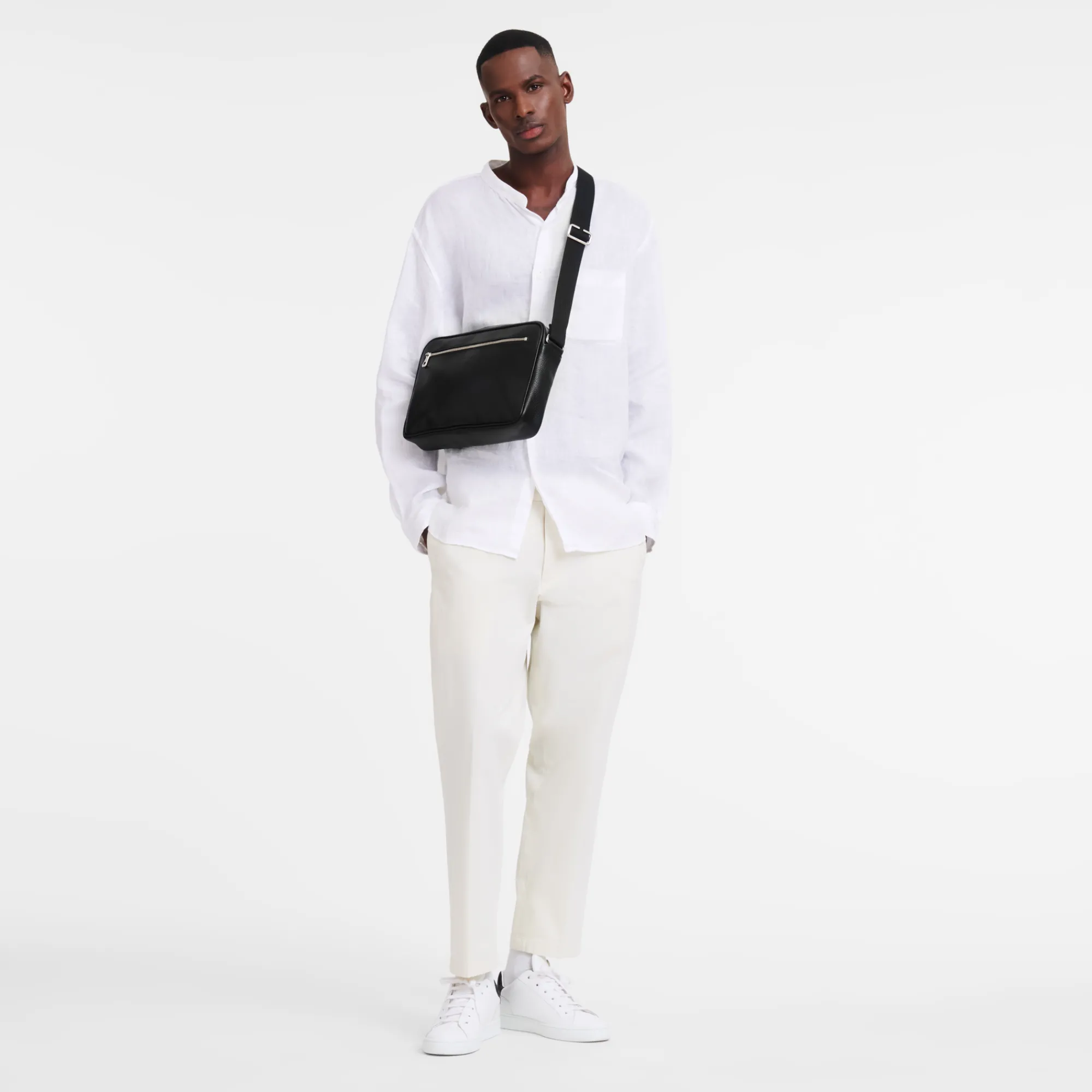 Outlet Le Foulonné Crossbodytas M Schoudertassen|Leren tassen