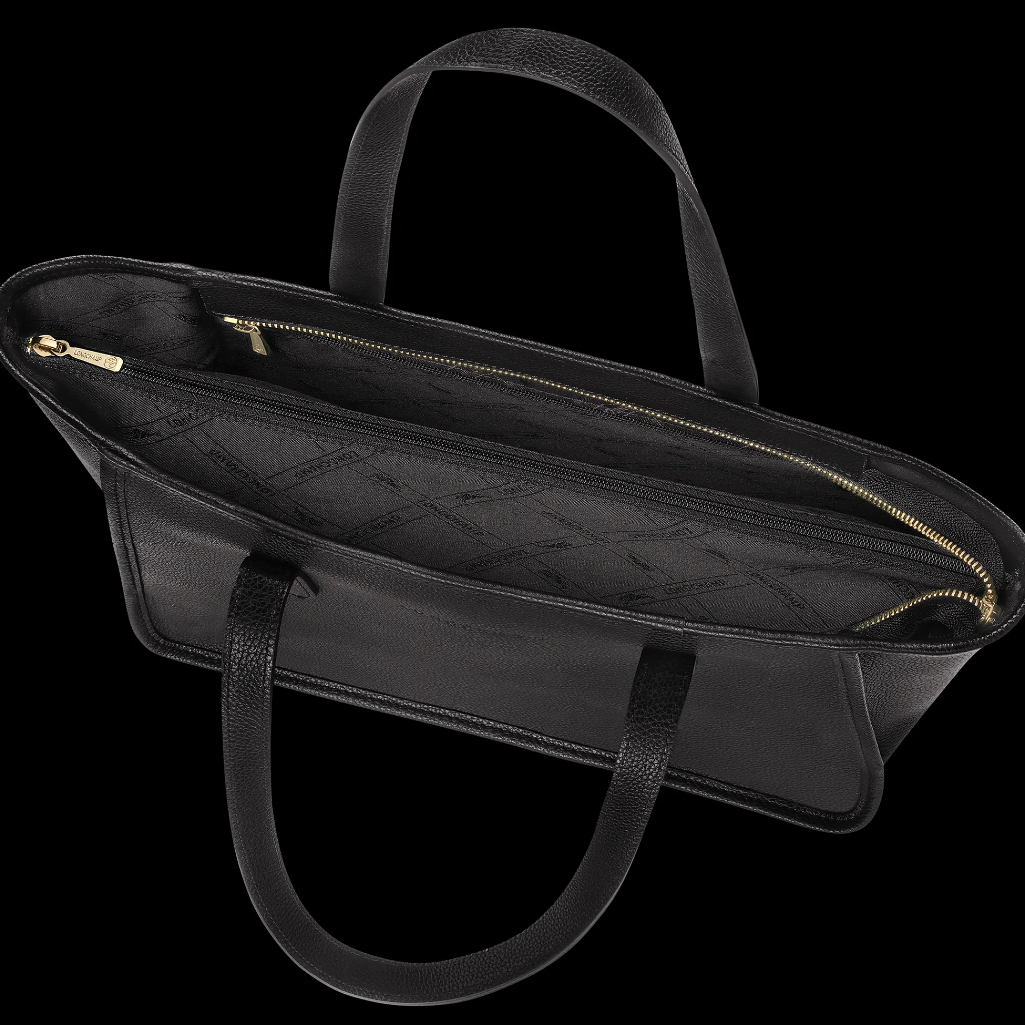 New Le Foulonné Shopper L Schoudertassen|Leren tassen