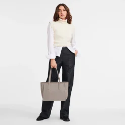 Discount Le Foulonné Shopper L Schoudertassen|Leren tassen