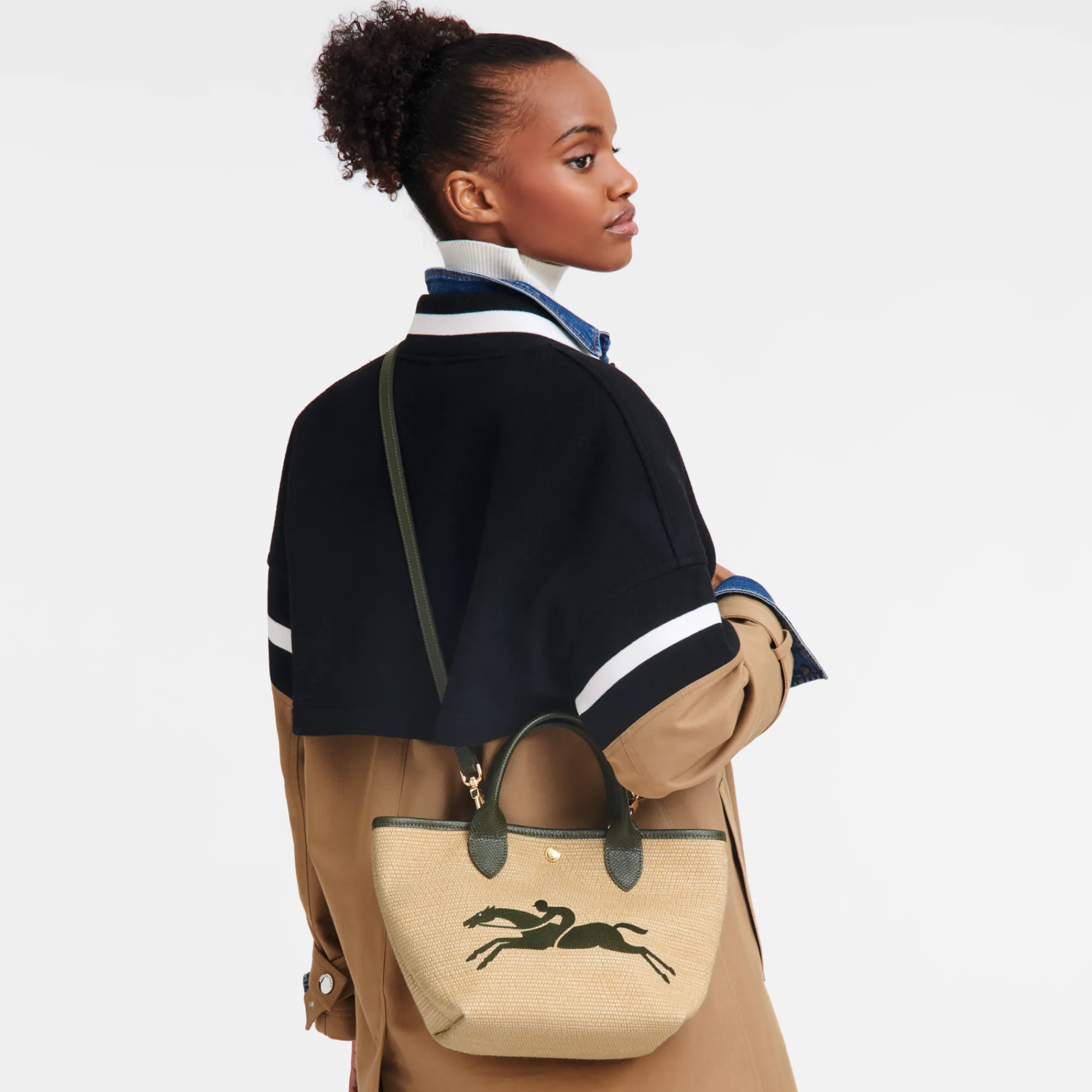 Hot Le Panier Pliage Tas Met Handgreep Aan De Bovenkant S Le Pliage S|Le Pliage Collection