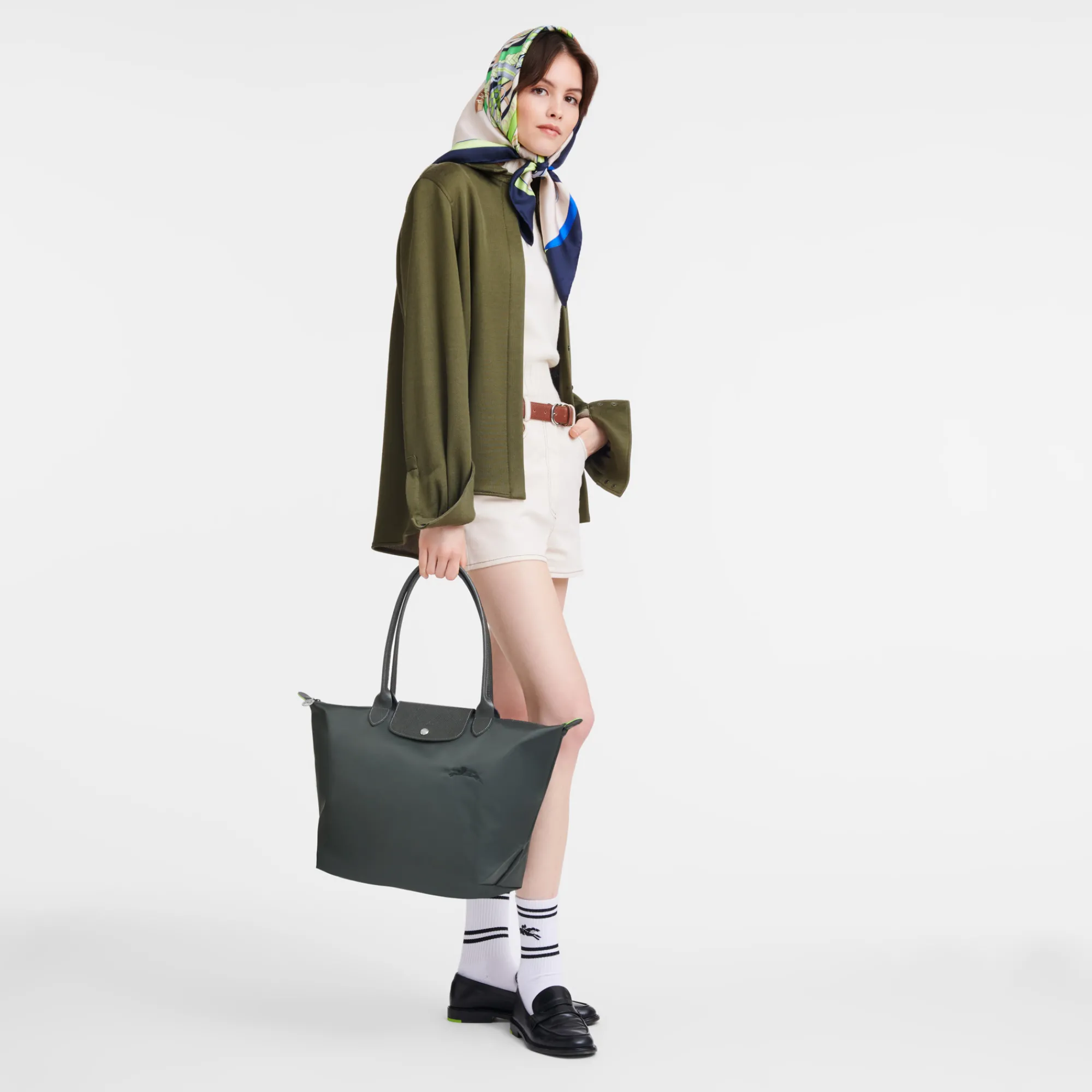Outlet Le Pliage Green Schoudertas L Le Pliage L|Le Pliage Green