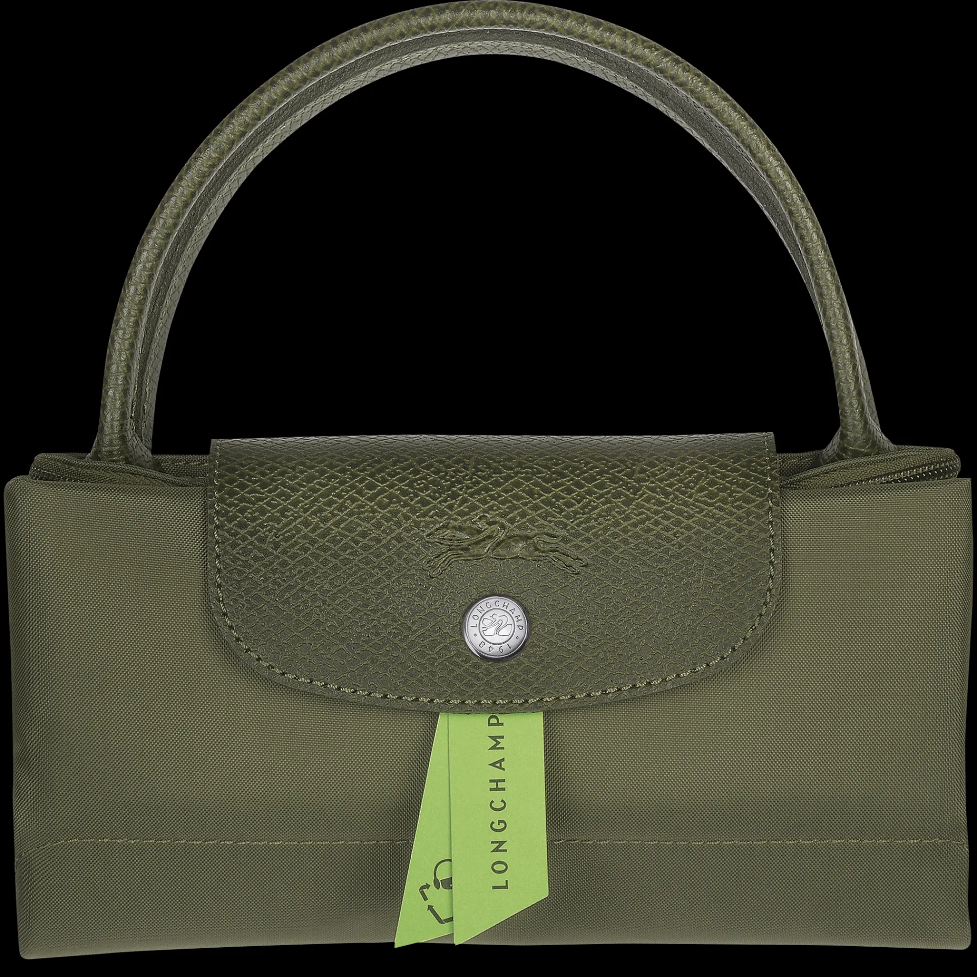 Best Le Pliage Green Tas Met Handgreep Aan De Bovenkant S Le Pliage S|Le Pliage Green
