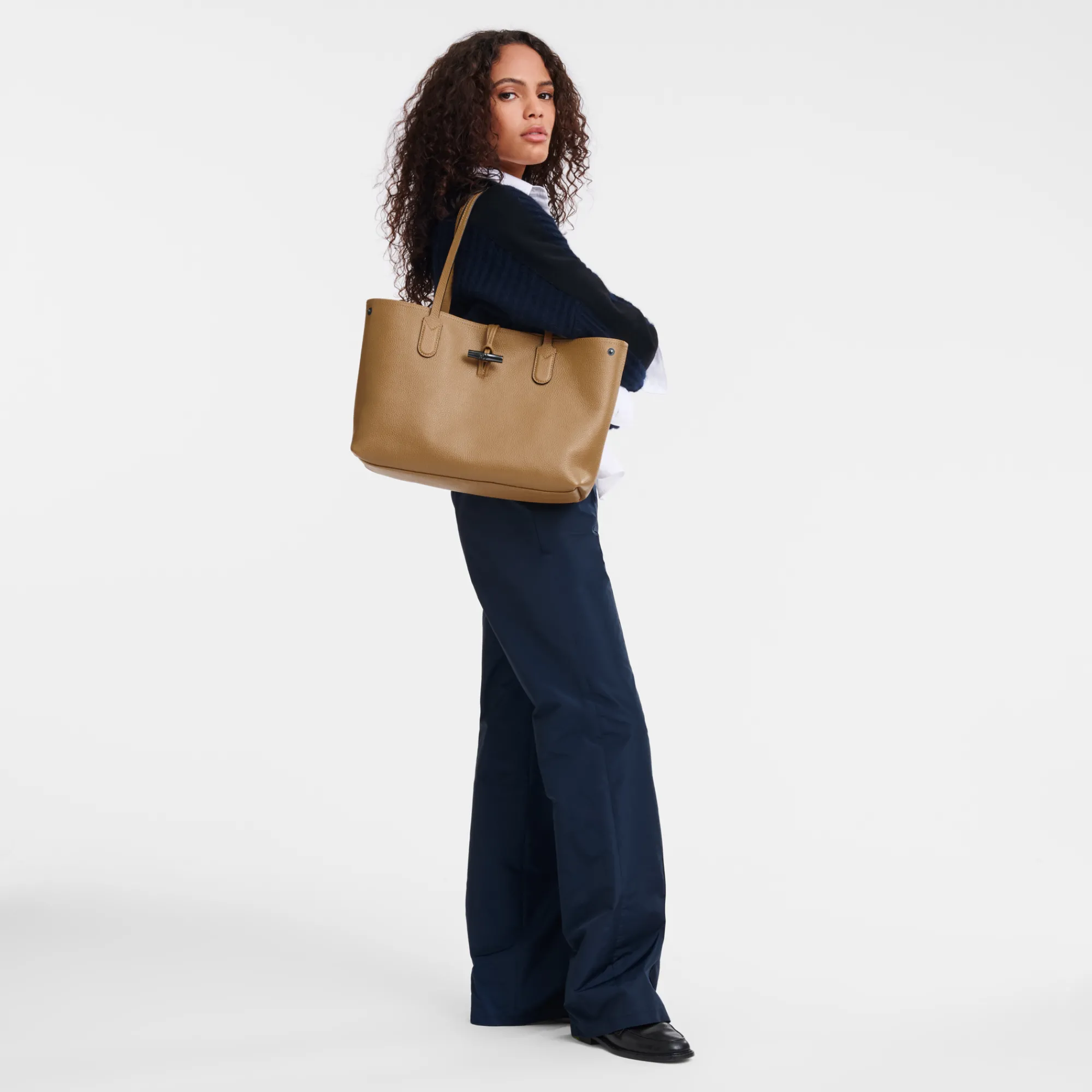 Hot Le Roseau Essential Schoudertas L Schoudertassen|Leren tassen