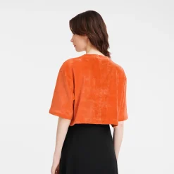 Best Leren Kort Topje Tops en Blouses