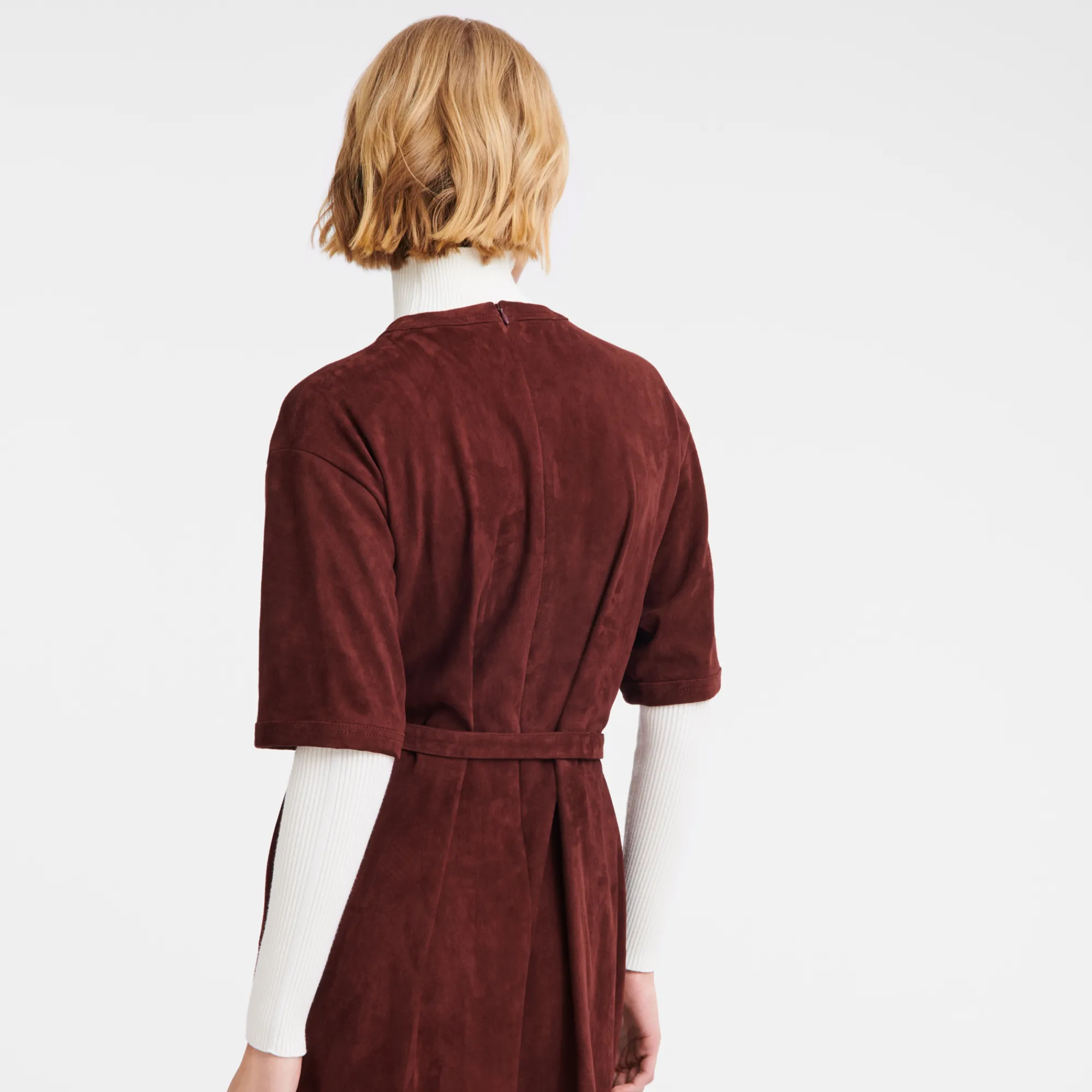 New Leren Lange Jurk Jurken en Rokken