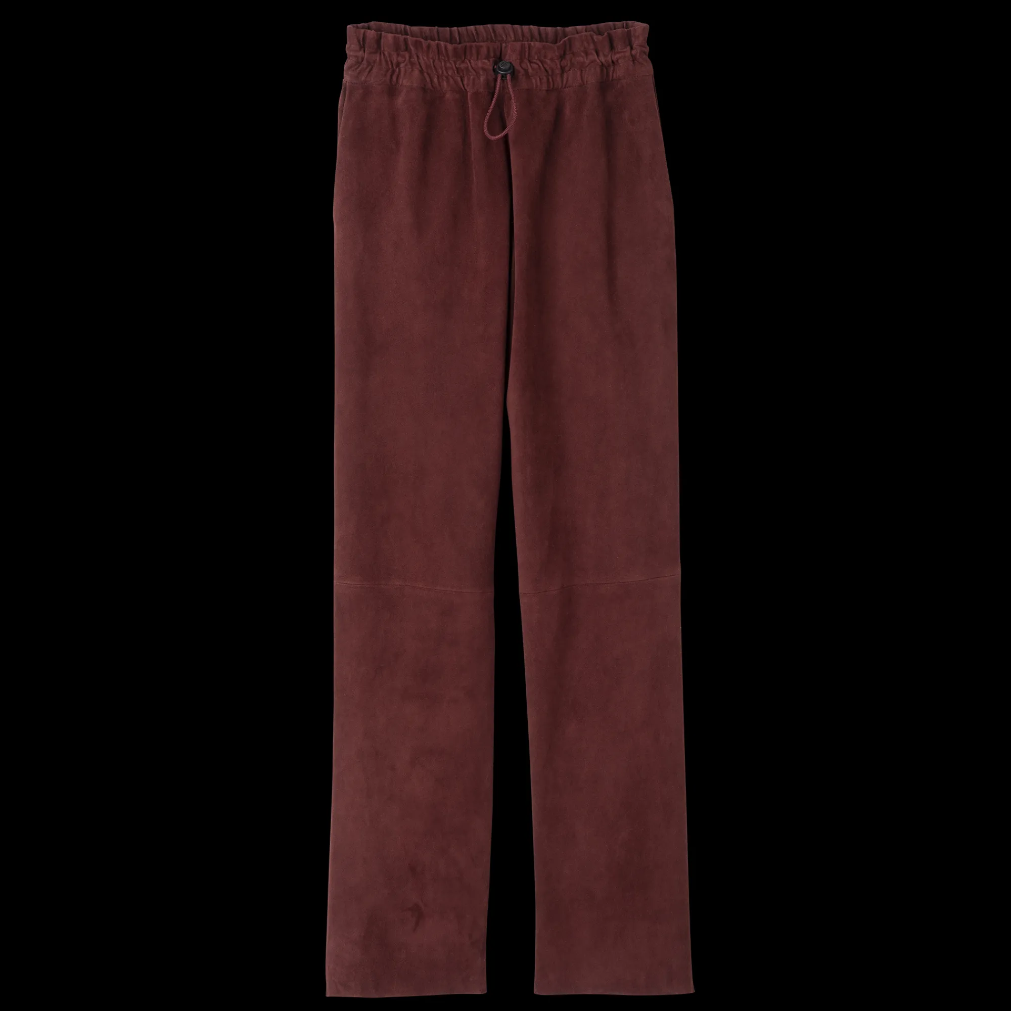Outlet Leren Rechte Broek Broeken & shorts