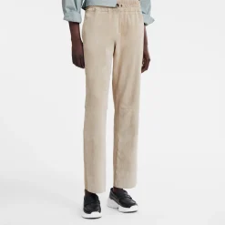 Online Leren Rechte Broek Broeken & shorts