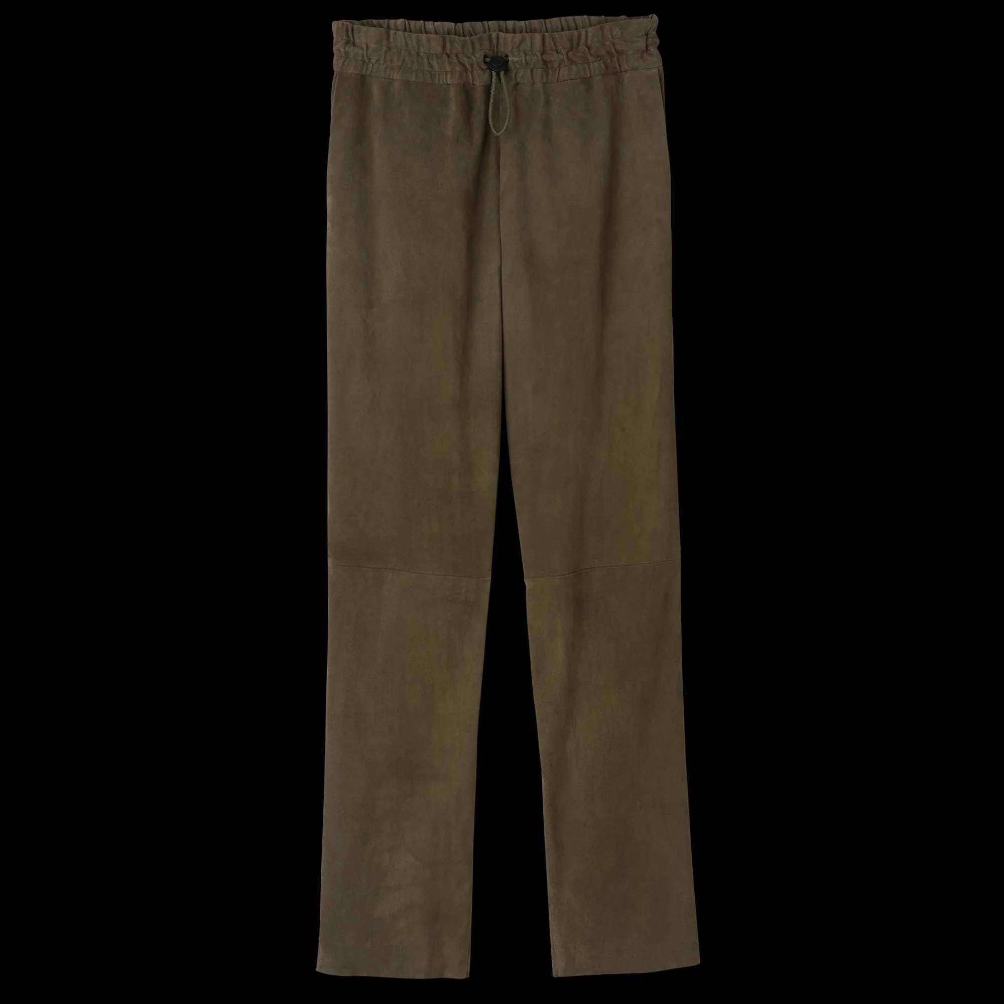 Clearance Leren Rechte Broek Broeken & shorts