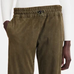 Clearance Leren Rechte Broek Broeken & shorts