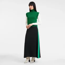 Outlet Mouwloze Trui Met Hoge Kraag Tops en Blouses|Tricotkleding