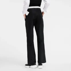 Online Rechte Broek Met Patch Broeken & shorts