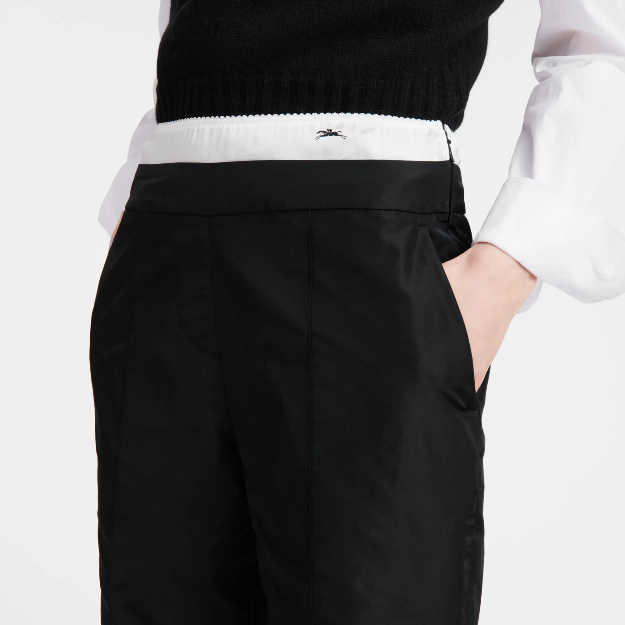 Online Rechte Broek Met Patch Broeken & shorts