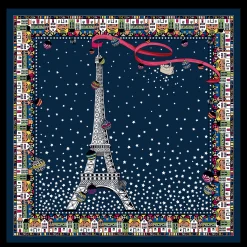 Best Tour Eiffel Noël Zijden Sjaal 50 Zijden sjaals