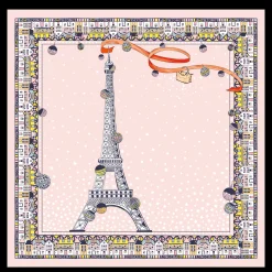 Hot Tour Eiffel Noël Zijden Sjaal 50 Zijden sjaals