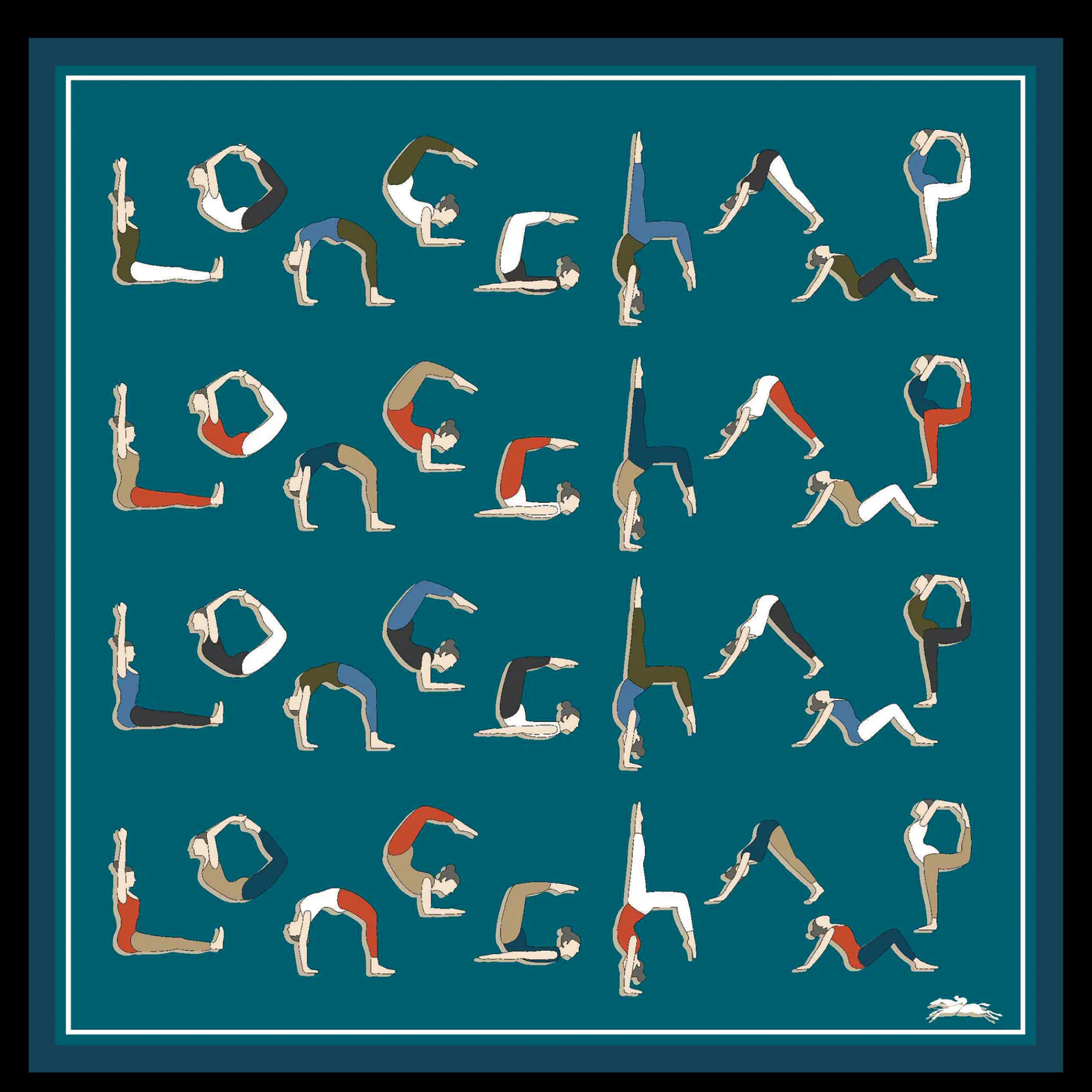 Outlet Yoga Zijden Sjaal 50 Zijden sjaals